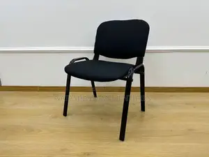 Black Visitor/Conference Stackable Chair