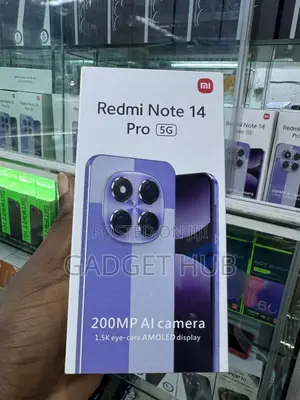 New Xiaomi Redmi Note 14 Pro+ 5G 256 GB Black