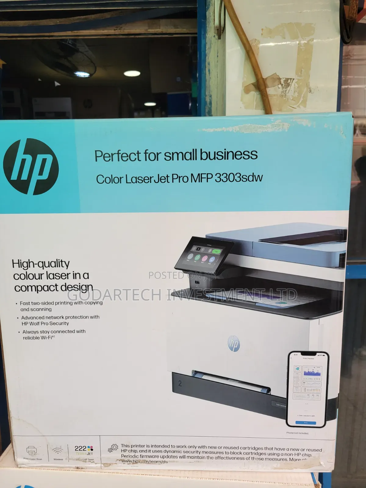 Hp Laserjet Color Printer 3303sdw
