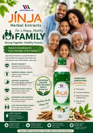 Jinja Herbal Design for Individuals and Family 4 Healthy Lifestyle