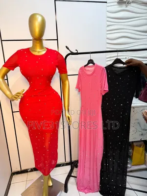 Ty Meshed Stoned Dress