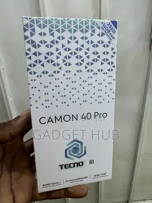 New Tecno Camon 40 256 GB Black