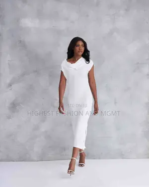 Silk Cowl Neck Slip Dress