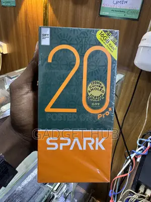 New Tecno Spark 20 Pro Plus 256 GB Black