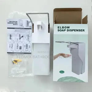 1000ml Wall Mounted Elbow Soap Dispenser | Touch-Free Hygienic Design