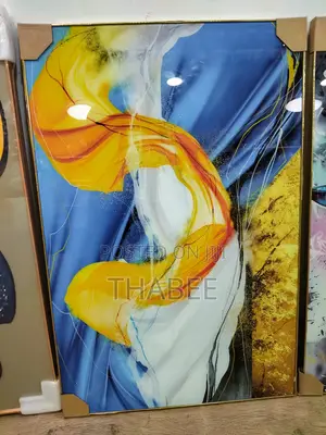 Toughened Glass Abstract Wall Art Frame