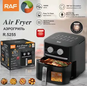 Raf Air Fryer
 R.5255
- 7l