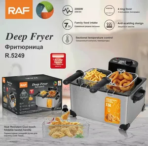 Raf Deep Fryer
 R.5249
- 5l