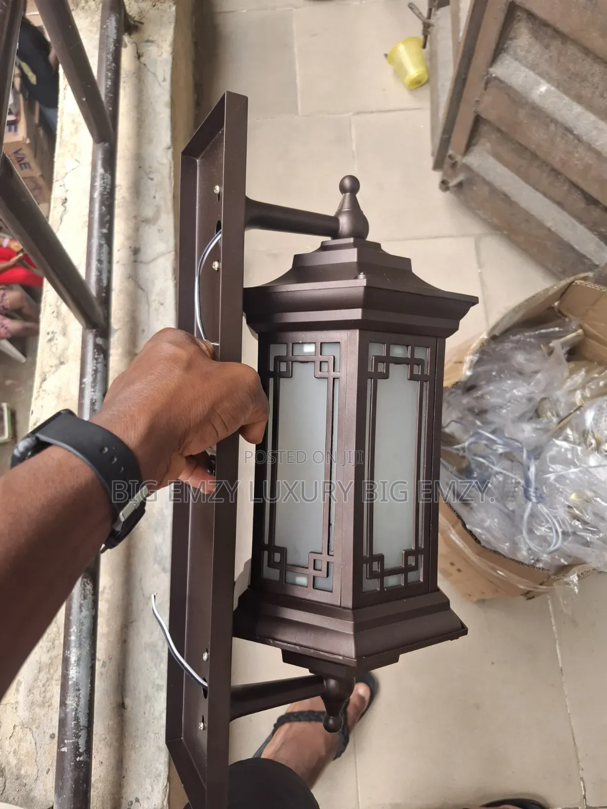 Incandescent Outdoor Lamp.