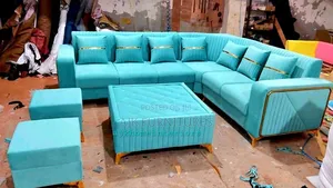 Luxury L-Shaped Sofa Set