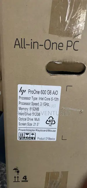 New Desktop Computer HP ProOne 600 8GB Intel Core i5 SSD 512GB