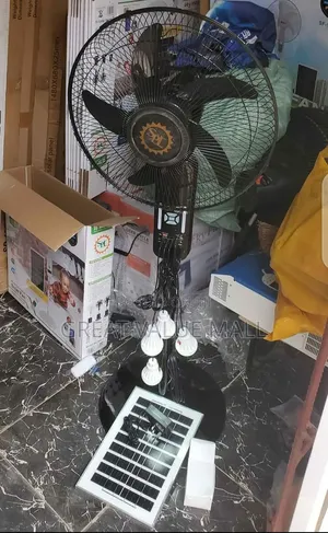 SFL Solar Rechargeable Standing Fan