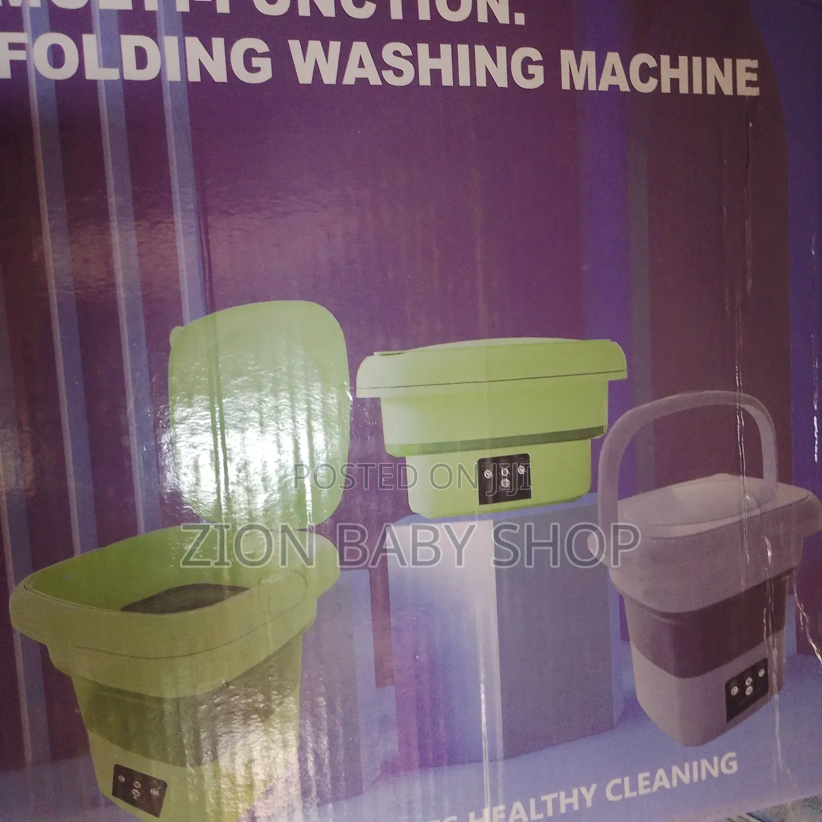 Multifunctional Foldable Washing Machine