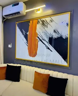 Large Frame Abstract Wall Art