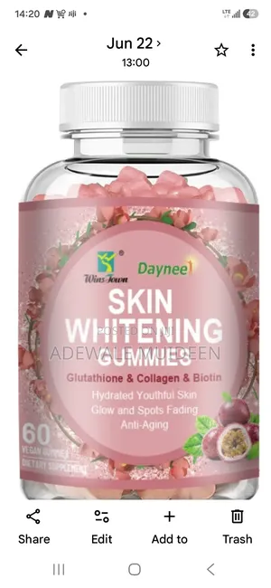 Wins Town Skin Whitening Gummies