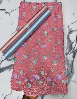 Applique Mesh Lace