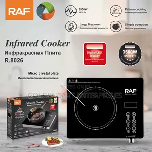 Raf Infrared Cooker
 R.8026
 - Single Burner
