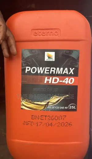 25l Eterna Powermax Hd-40 Engine Oil