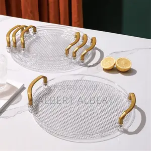 3 In 1 Acrylic Luxury Serving Tray
