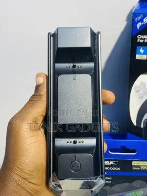 Dobe Ps5 Controller Charging Dock With Unique RGB Light