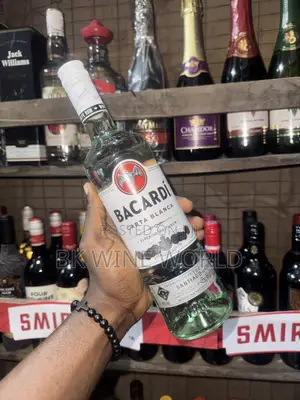 Bacardi Carta Blanca White Rum - 750ml X 12 Bottles