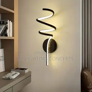 Nordic Minimalist Creative Spiral Wall Lamp.