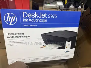 Hp Deskjet 2975 Printer Ink 3in1,Wireless,Bluetooth 654 Ink