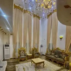 Beige Premium Curtain Set