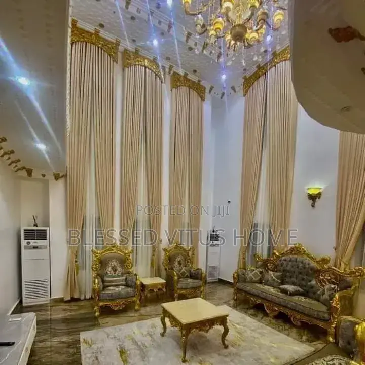 Beige Premium Curtain Set