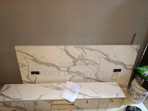 White TV Console