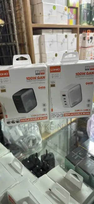 Ldnio 100w Gan Super Fast Charger Q480 3 Usb C 1 Usb A