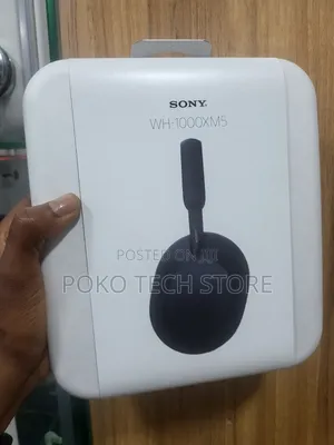 Sony Wh-1000xm5 Wireless Noise-Cancelling Headphones.