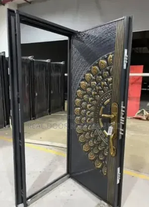 Copper Cast Door 3ft by 7ft Armoured