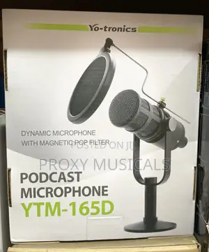 Podcast Microphone Yo-Tronics Ytm-165d