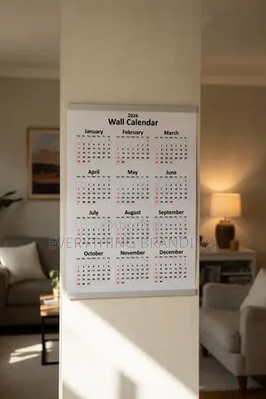 Wall Calendar Printing for Offices, Schools Businesses