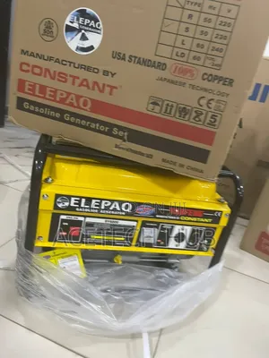 Elepaq Constant Sv6800 Manual Generator for Sale