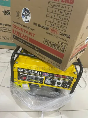 Brand New Elepaq Sv6800 4.5kva Generator