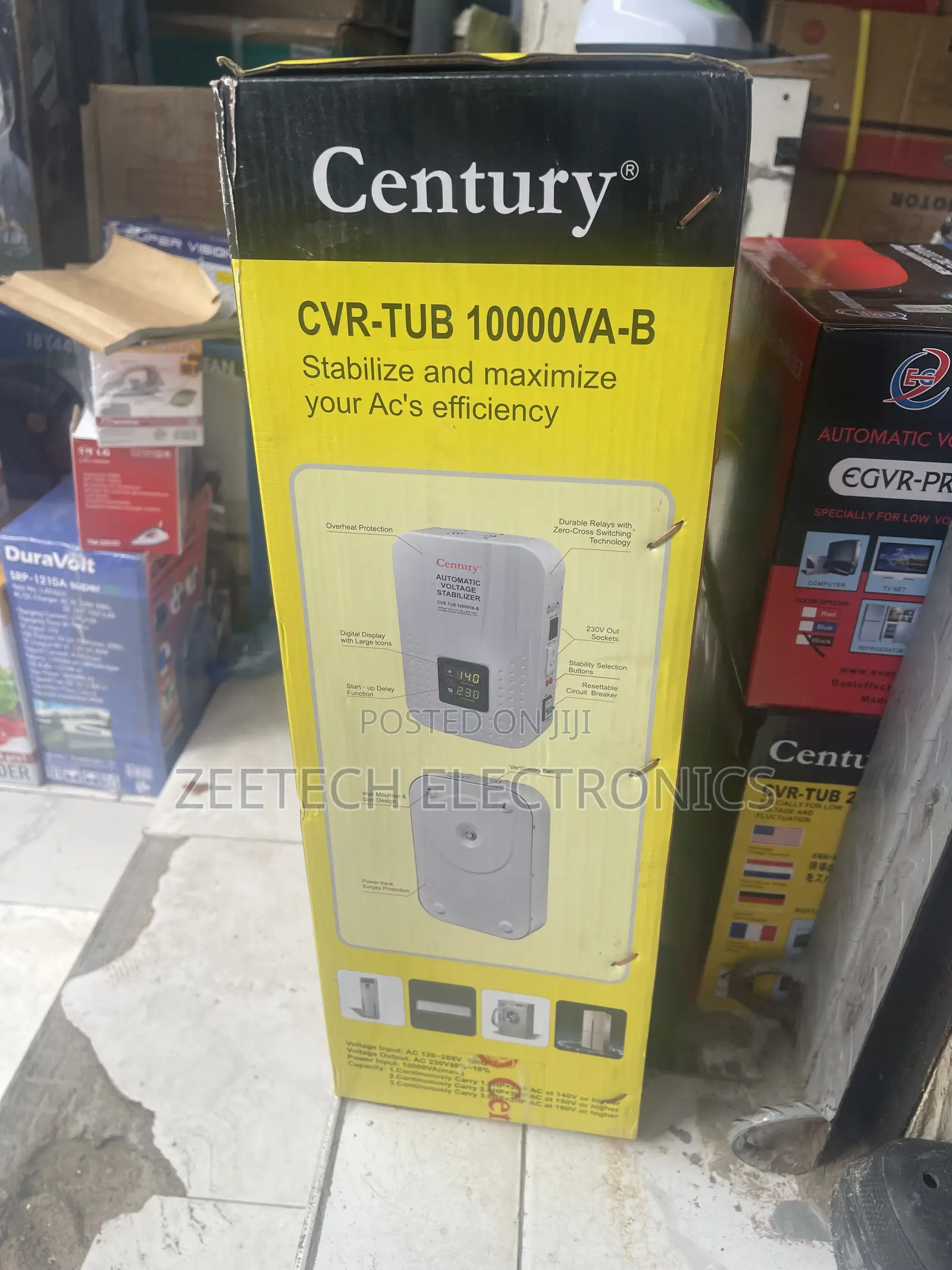 Century 10000va Wall Mount Stabilizer