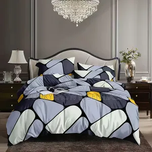 Luxury 7x7 Duvet Bedding Set With 4 Pillowcase