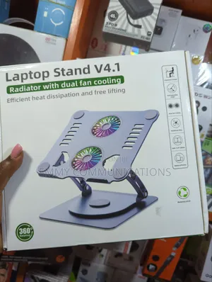 Laptop Stand With Cooling Fan