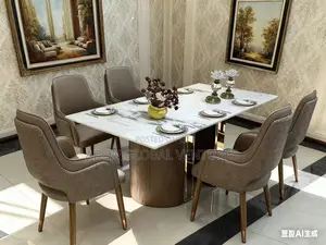 Modern Mable Top Dining Set