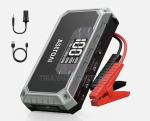 Premium Car Battery Jump Starter - Flash Light - Power Bank - S8 2000a