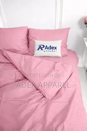 Turkish Cotton Duvet Cover Set (Duvet Cover With Bedsheet Pillowcases)