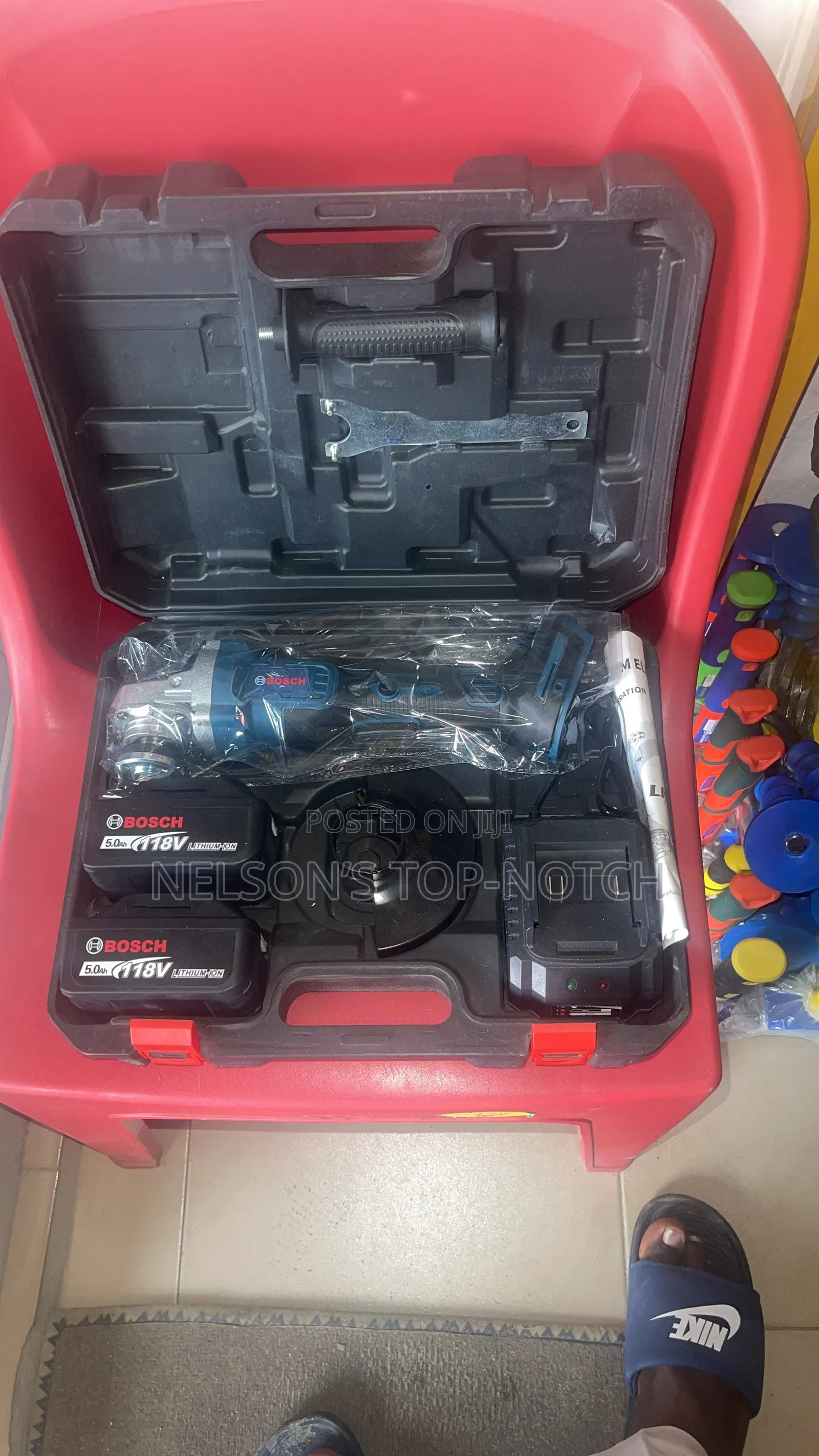 Cordless Angle Grinder