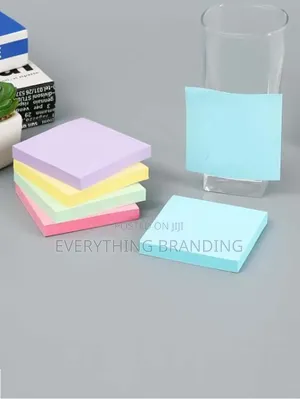 Sticky Memo Notes Printing for Office School Reminder Use