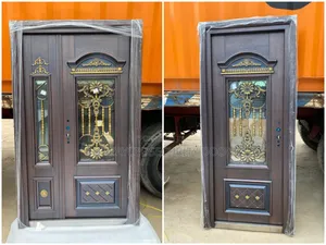 3ft and 4ft Copper Glass Door
