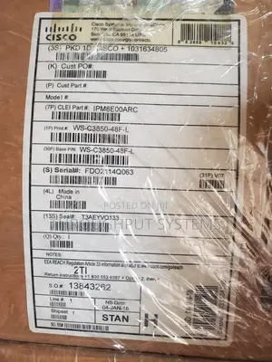 Cisco Ws-C3850-48f-L