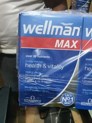 Vitabiotics Wellman Max, a Daily Supplement for Men.