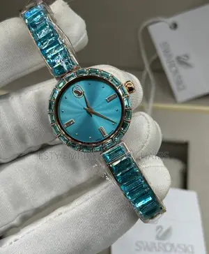 Swarovski Quality Luxury Female Chain Wristwatch