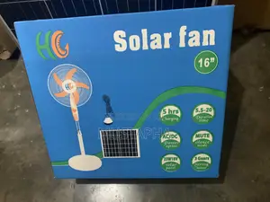 Solar Rechargeable Fan